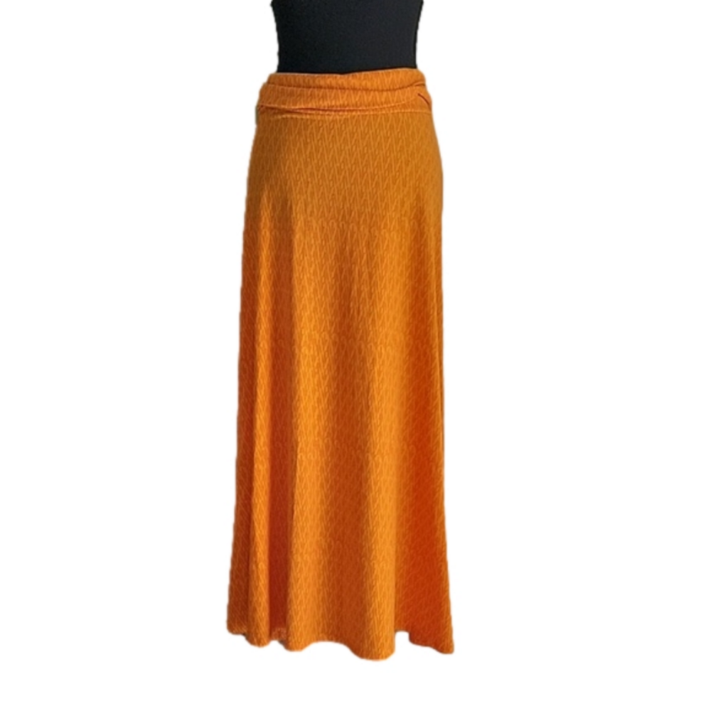 LuLaRoe☆ Wheat Pattern Maxi Skirt Size XS (0-6)